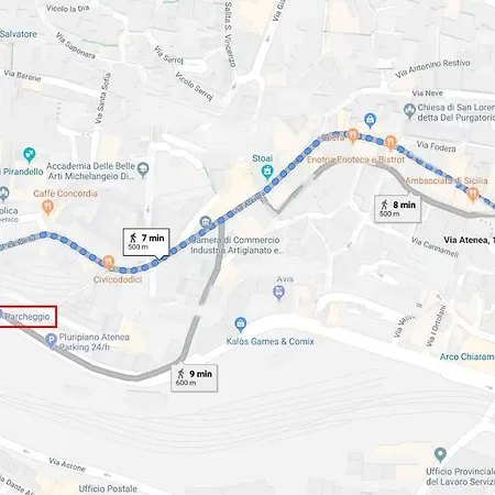 Bed and Breakfast La Terrazza Sul Corso Center Αγκριτζέντο